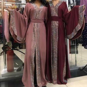 Made in dubai authentic rich material abaya